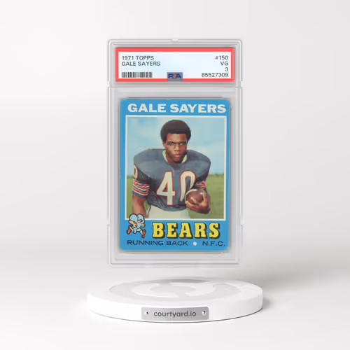 1971 Topps #150 Gale Sayers (PSA 3 VG)