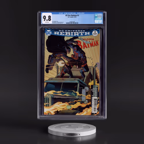 All Star Batman #3 CGC 9.8 White Pages (DC Comics, 12/16) - Universal