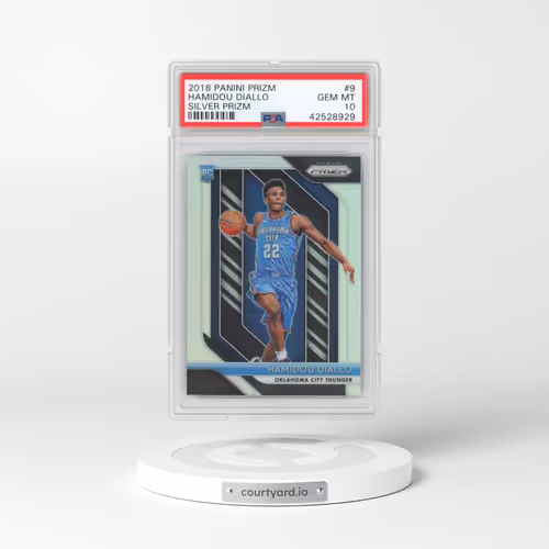2018 Panini Prizm #9 Hamidou Diallo - Silver Prizm (PSA 10 GEM MINT)