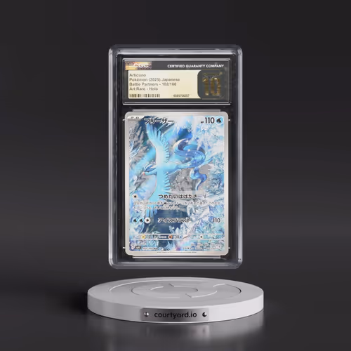 2025 Battle Partners - sv9 #102/100 Articuno - Art Rare Holo (CGC 10 PRISTINE)