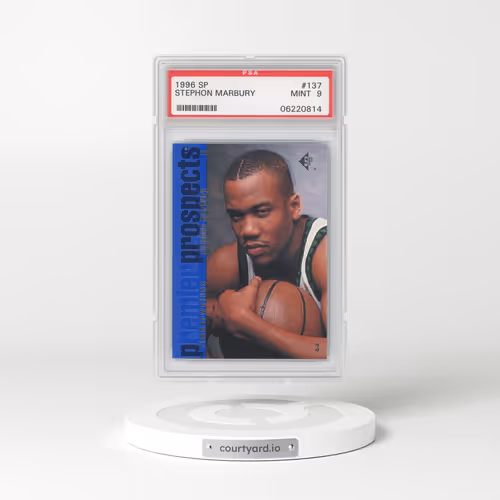 1996 SP #137 Stephon Marbury (PSA 9 MINT)
