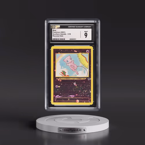 2001 Southern Islands #1/18 Mew - Reverse Holo (CGC 9 MINT)
