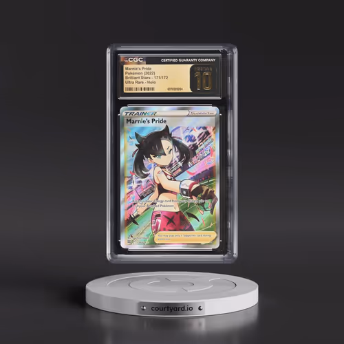 2022 Brilliant Stars #171/172 Marnie's Pride - Ultra Rare Holo (CGC 10 PRISTINE)