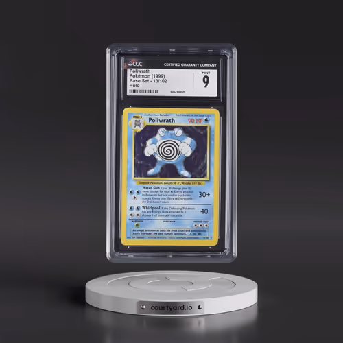 1999 Base Set #13/102 Poliwrath - Holo (CGC 9 MINT)