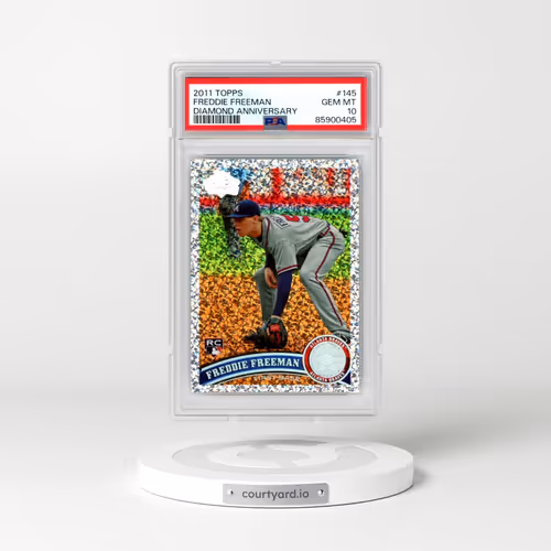2011 Topps #145 Freddie Freeman - Diamond Anniversary (PSA 10 GEM MINT)