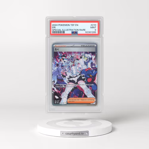 2024 Pokémon Tef EN-Temporal Forces #210 Eri - Special Illustration Rare (PSA 9 MINT)