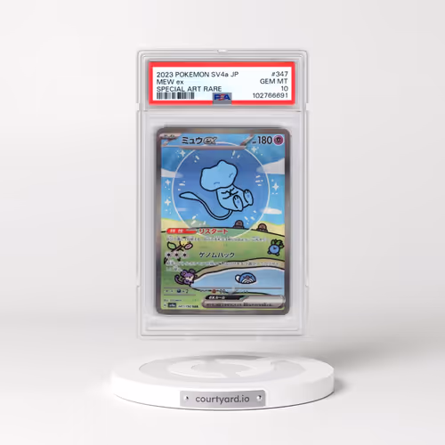 2023 Pokémon Sv4a-Shiny Treasure EX #347 Mew EX - Holo Special Art Rare (PSA 10 GEM MINT)