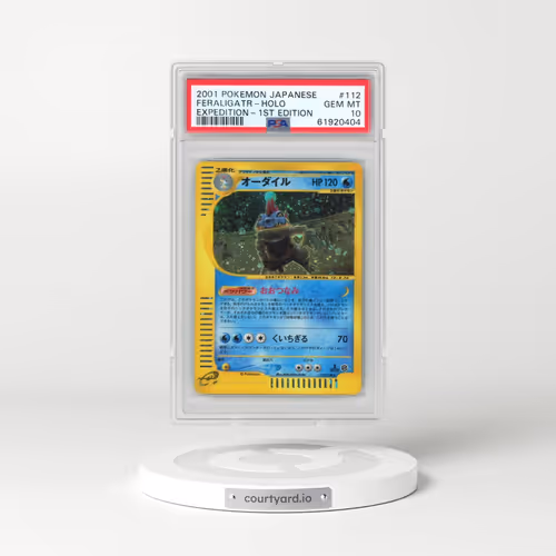 2001 Pokémon Expedition #112 Feraligatr - 1st Edition Holo (PSA 10 GEM MINT)