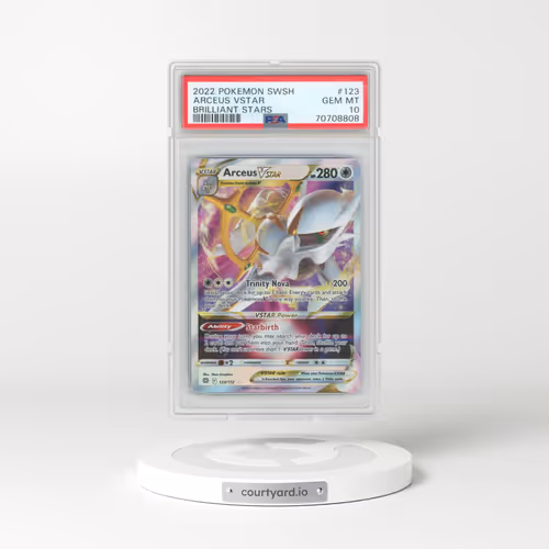 2022 Brilliant Stars #123 Arceus VSTAR - Holo (PSA 10 GEM MINT)