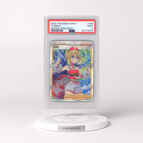 2022 Pokémon Sword & Shield Astral Radiance #186 Irida - Full Art (PSA 9 MINT)