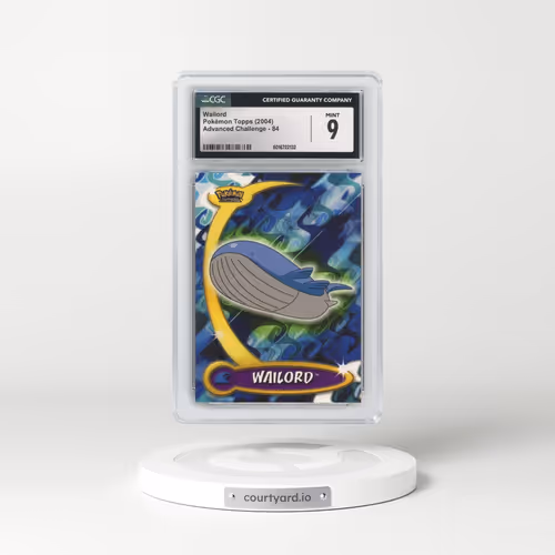2004 Advanced Challenge #84 Wailord (CGC 9 MINT)