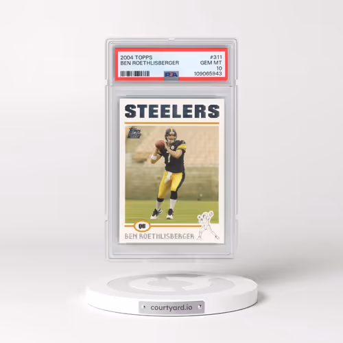 2004 Topps #311 Ben Roethlisberger (PSA 10 GEM MINT)