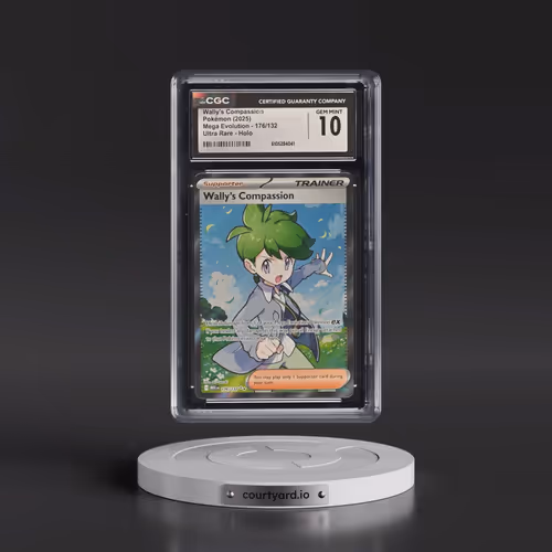 2025 Mega Evolution - MEG EN #176/132 Wally's Compassion - Ultra Rare Holo (CGC 10 GEM MINT)