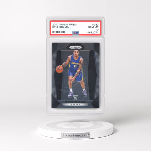 2017 Panini Prizm #283 Kyle Kuzma (PSA 10 GEM MINT)