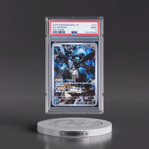2025 Pokémon M2a-Mega Dream EX #210 N's Zekrom - Art Rare (PSA 9 MINT)