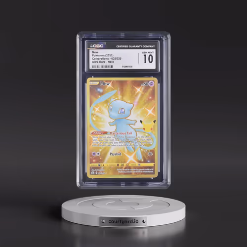 2021 Celebrations #025/025 Mew - Ultra Rare Holo (CGC 10 GEM MINT)
