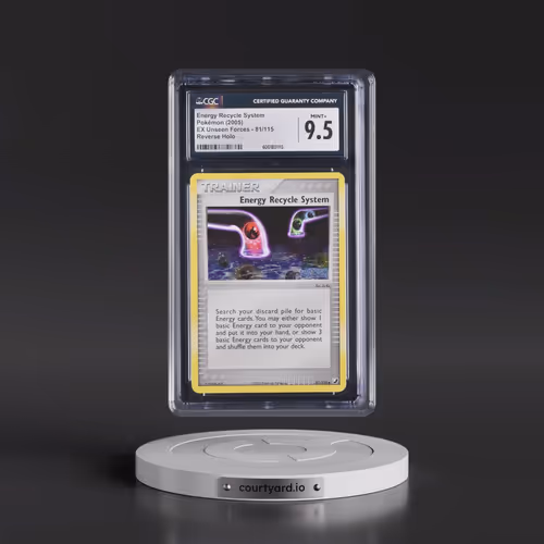 2005 EX Unseen Forces #81/115 Energy Recycle System - Reverse Holo (CGC 9.5 MINT+)