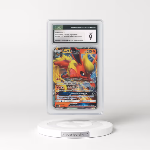 2018 Eevee GX Starter Sets #001/038 Flareon GX - Holo (CGC 9 MINT)