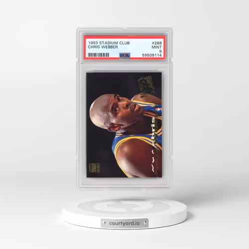 1993 Stadium Club #268 Chris Webber (PSA 9 MINT)