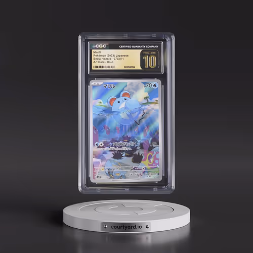 2023 Pokémon Sv2p-Snow Hazard #073 Marill - Art Rare (CGC 10 PRISTINE)
