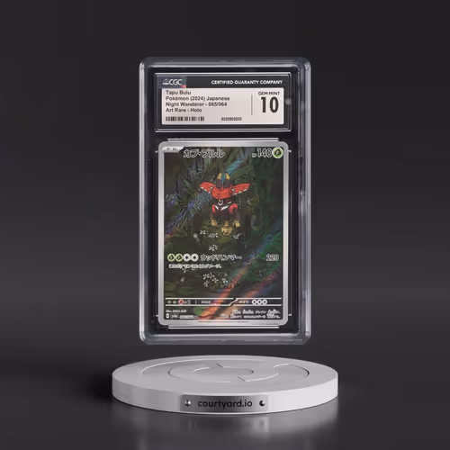 2024 Pokémon Sv6a-Night Wanderer #065 Tapu Bulu - Art Rare (CGC 10 GEM MINT)