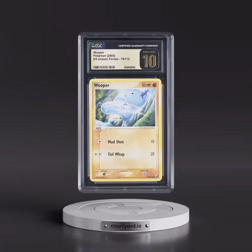 2005 EX Unseen Forces #79/115 Wooper (CGC 10 PRISTINE)