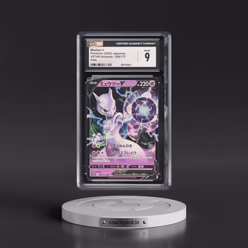 2022 VSTAR Universe #050/172 Mewtwo V - Holo (CGC 9 MINT)