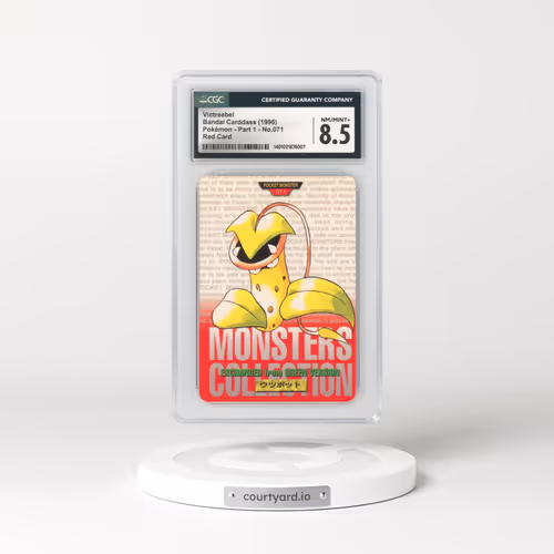 1996 Bandai Carddass #71 Victreebel - Full Art Red Card (CGC 8.5 NM-MT+)