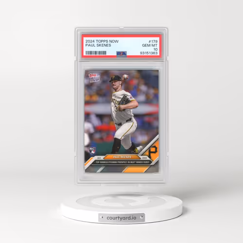 2024 Topps Now #179 Paul Skenes (PSA 10 GEM MINT)