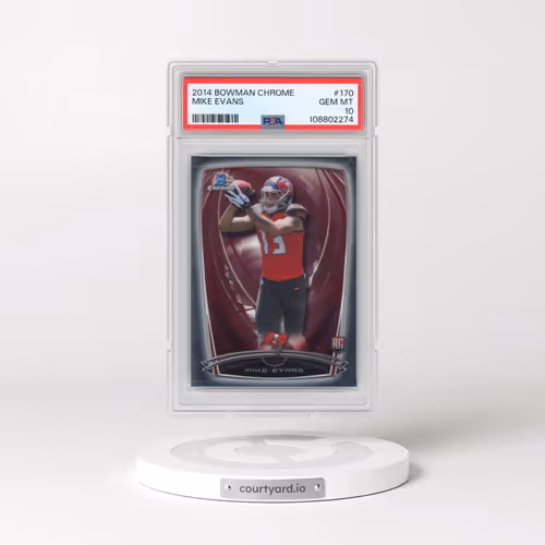 2014 Bowman Chrome #170 Mike Evans (PSA 10 GEM MINT)