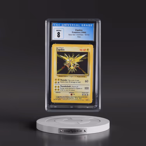 1999 Base Set #16/102 Zapdos - Holo (CGC 8 NM-MT)
