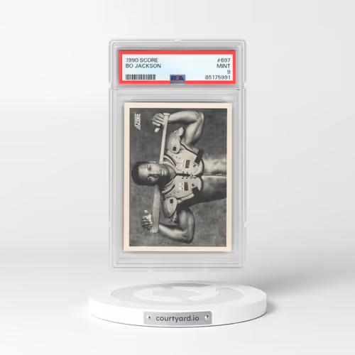 1990 Score #697 Bo Jackson (PSA 9 MINT)