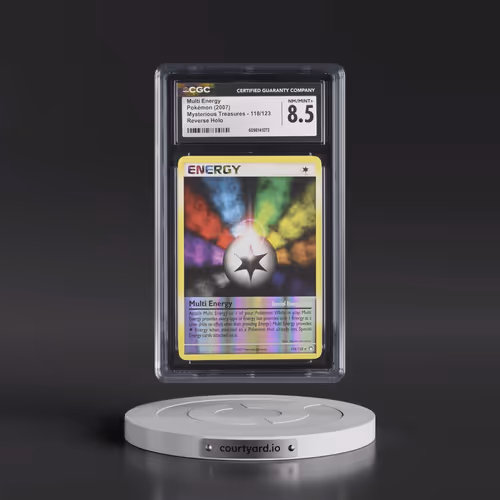 2007 Mysterious Treasures #118/123 Multi Energy - Reverse Holo (CGC 8.5 NM-MT+)