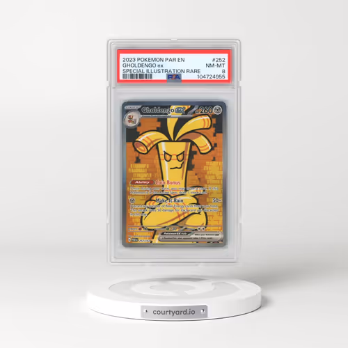 2023 Pokémon Par EN-Paradox Rift #252 Gholdengo EX - Holo Special Illustration Rare (PSA 8 NM-MT)