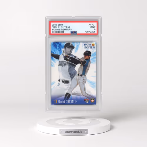 2013 BBM Hokkaido Nippon Ham Young Fighters #YF01 Shohei Ohtani (PSA 9 MINT)
