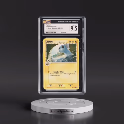 2005 EX Delta Species #66/113 Dratini δ - (Non-Holo) (No Stamp) (CGC 9.5 MINT+)