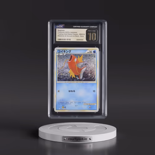 2023 Pokémon Clk-Trading Card Game Classic Blastoise & Suicune EX Deck #006 Magikarp (CGC 10 PRISTIN