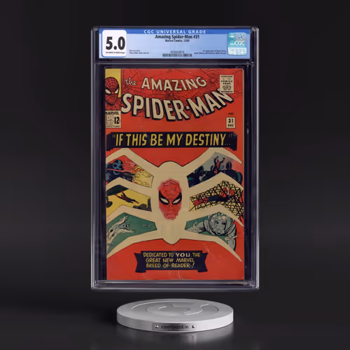 Amazing Spider-Man #31 CGC 5.0 Off-white to White Pages (Marvel Comics, 12/65) - Universal