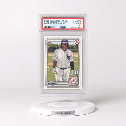 2020 Bowman 1st Edition #BFE8 Jasson Dominguez (PSA 10 GEM MINT)