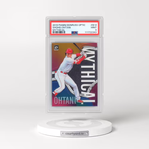2019 Panini Donruss Optic Mythical #M-8 Shohei Ohtani (PSA 9 MINT)