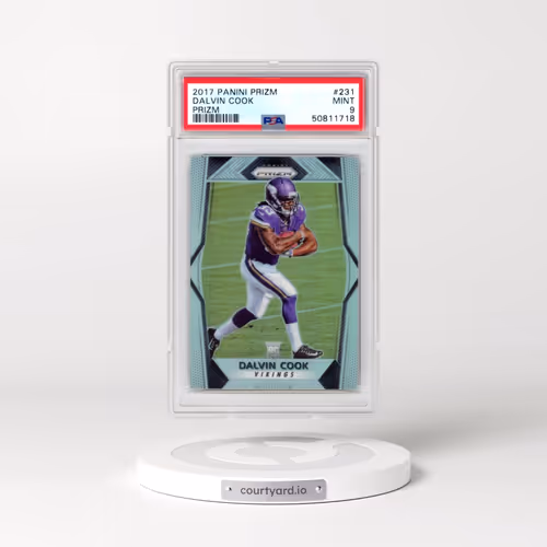 2017 Panini Prizm #231 Dalvin Cook - Prizm (PSA 9 MINT)
