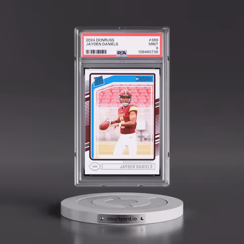 2024 Panini Donruss #389 Jayden Daniels (PSA 9 MINT)