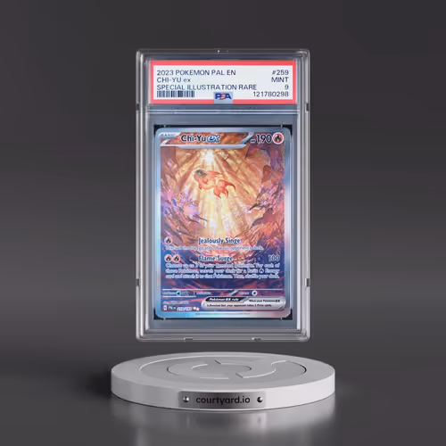 2023 Pokémon Pal EN-Paldea Evolved #259 Chi-YU EX - Holo Special Illustration Rare (PSA 9 MINT)