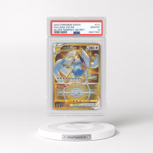 2022 Silver Tempest #211 Lugia VSTAR - Holo Secret (PSA 10 GEM MINT)
