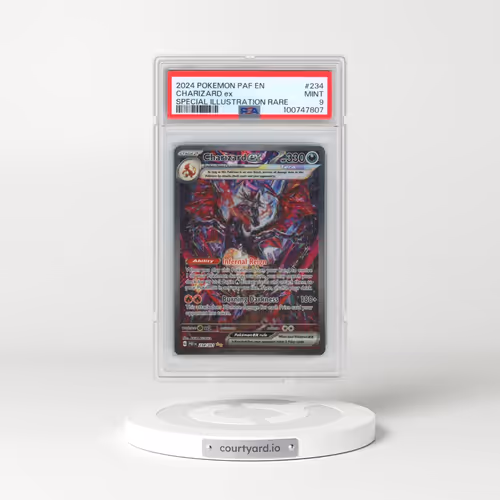 2024 Pokémon Paf EN-Paldean Fates #234 Charizard EX - Holo Special Illustration Rare (PSA 9 MINT)