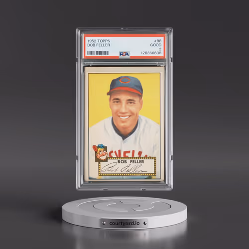 1952 Topps #88 Bob Feller (PSA 2 GOOD)