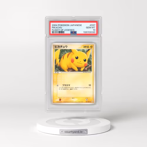 2004 Pokémon Flight of Legends #037 Pikachu (PSA 10 GEM MINT)