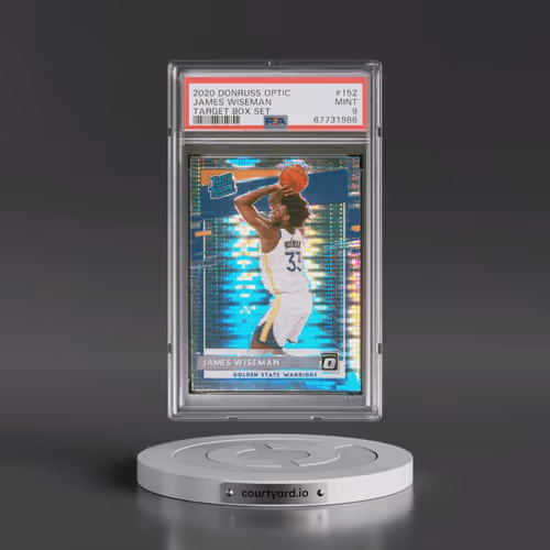 2020 Panini Donruss Optic #152 James Wiseman - Target Box Set (PSA 9 MINT)
