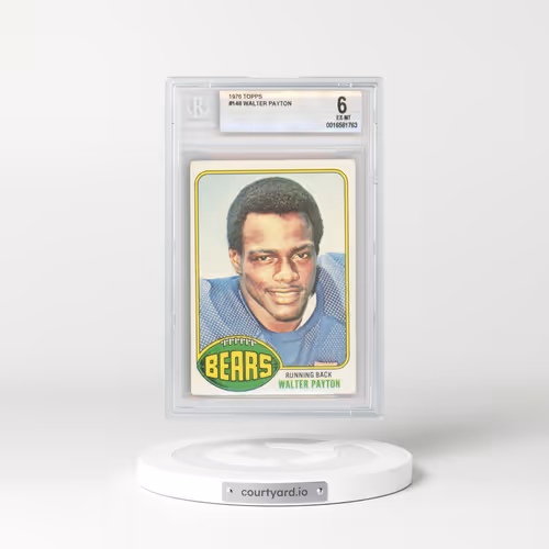 1976 Topps #148 Walter Payton (BGS 6 EX-MT)
