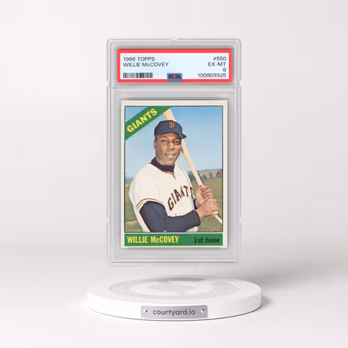1966 Topps #550 Willie McCovey (PSA 6 EX-MT)